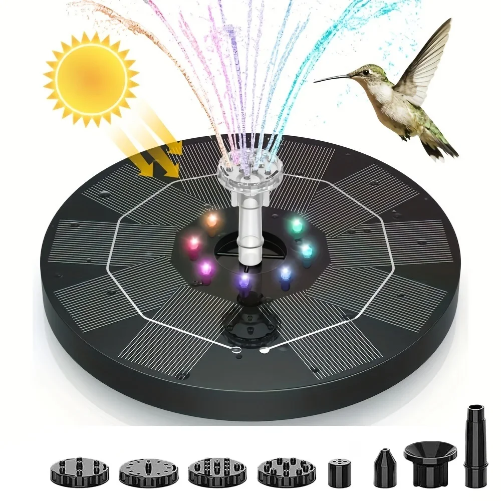 mini-fontaine-solaire-coloree-decoration-de-jardin-exterieur-bain-d'oiseaux-fontaine-flottante-alimentee-par-energie-solaire