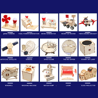 DIY Vehicle Robot Assemble Science Models Teaching Kids Educational Toys Puzzle Equipment Toys Materials Kits School Projects