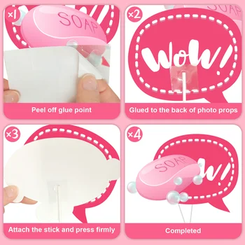 10 best sales फोटोबूथ प्रॉप्स - №1