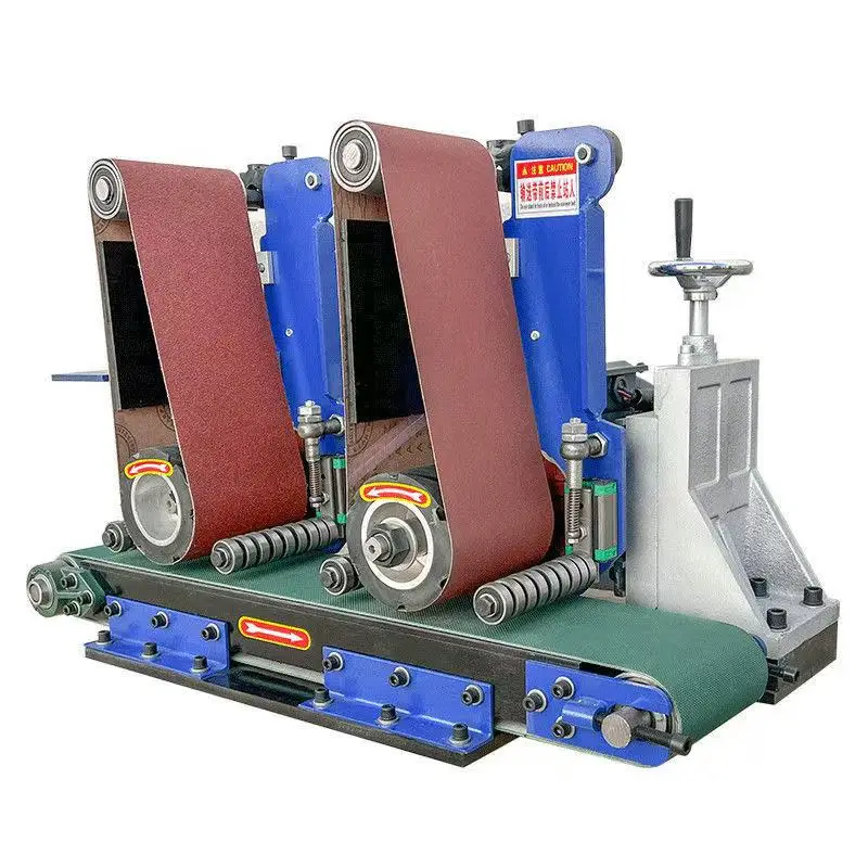 

Industrial Automatic Metal Polishing Machine Surface Deburring Equipment for Aluminum Iron Steel Plates Belt Polishing Metal