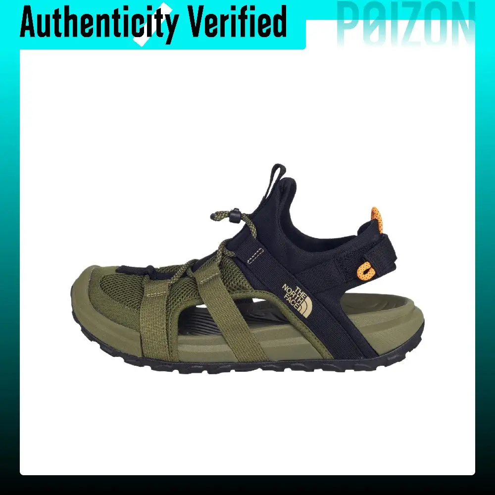 THE NORTH FACE EXPLORE CAMP Slip Resistant Lightweight Grip River Trekking Shoes Men's Green NS82R53K123