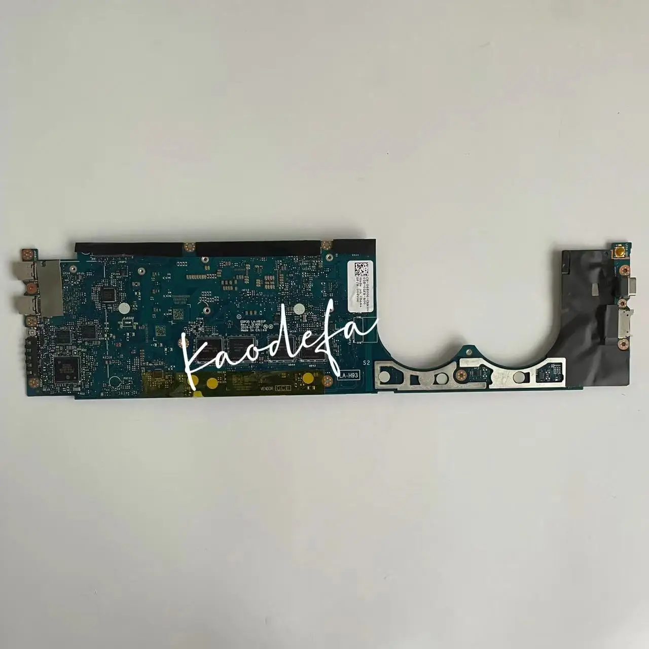 For DELL XPS 13 7390 Laptop Motherboard with SRGP2 i7-10710U CPU RAM: 16GB CN-068V0G 068V0G EDP35 LA-H931P 100% Working Well OK