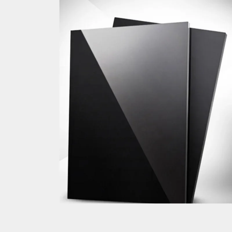 200X200mm Black Acrylic Plate PMMA Acrylic Board Plastic Sheet Organic Glass Polymethyl Methacrylate 2mm 5mm 8mm thickness