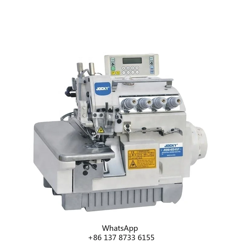 JOCKY JK958-4DD-EUT Ultra High Speed Four Thread Overlock Sewing Machine