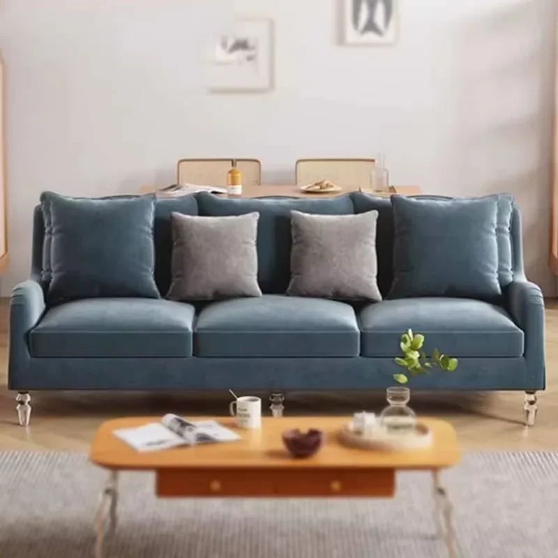 

Loveseat Large European Sofa Individual Backrest Modern Luxury Bedroom Sofa Salon Module Nordic Woonkamer Banken Home Furniture