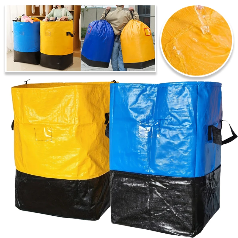 

1pc Large Capacity Waterproof Moving Packing Bag for Clothes Quilts Storage Bag Carry-On Bag Multifunctional Luggage Bags 짐 가방