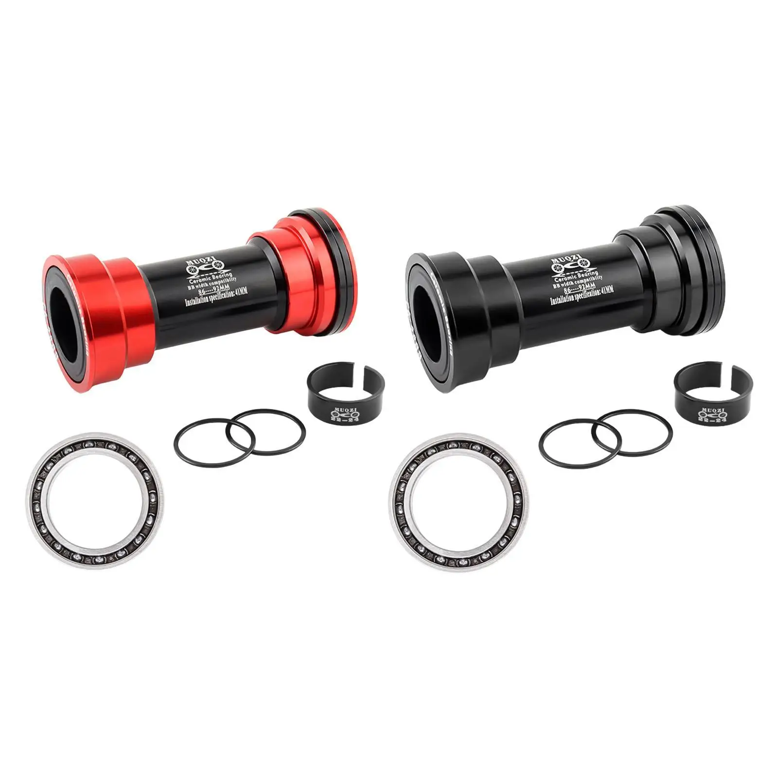 Bike Bottom Bracket 22 mm 24 mm Press Fit Bearing for 86-92 mm Lightweight