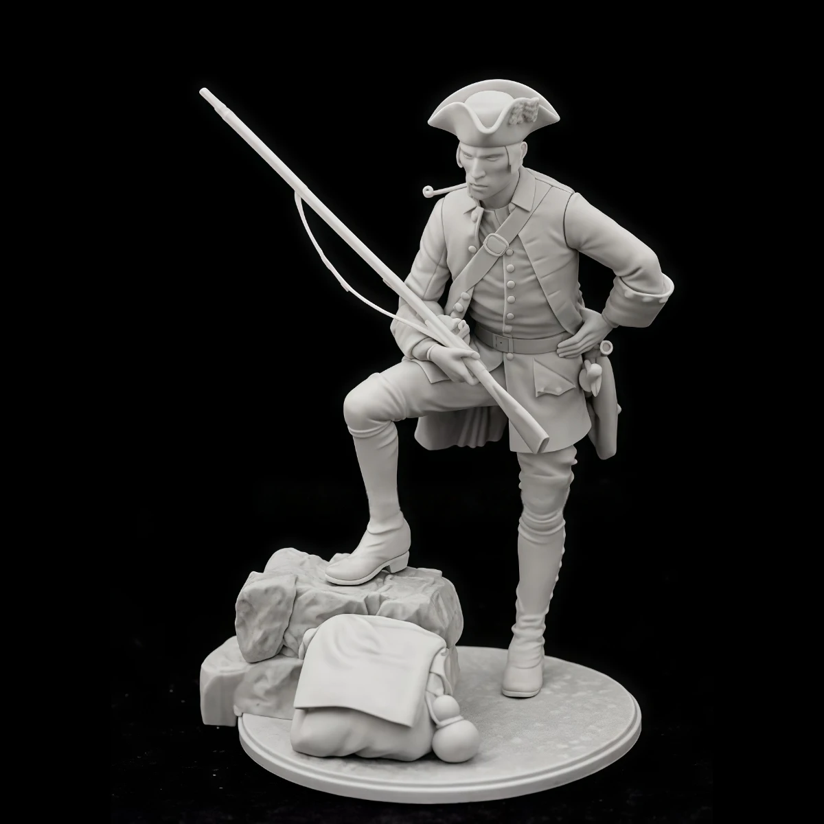 

54mm resin unpainted model kit, military theme, French infantry unassembled and unpainted GK, 1803R