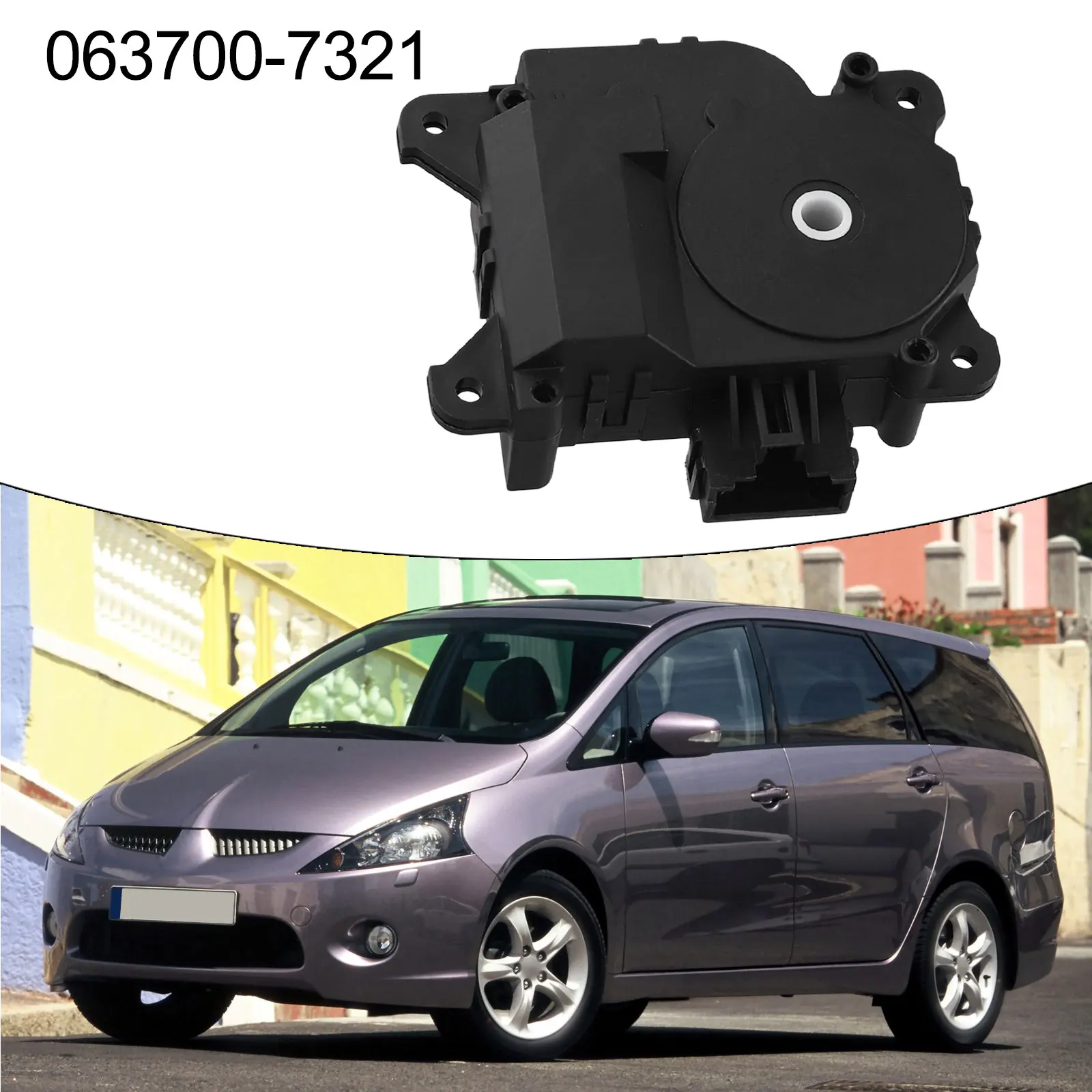 Vehicle Climate Management Replacement Heater Vent Flap Actuator Motor For Galant (04 12) with OEM ID 0637007321