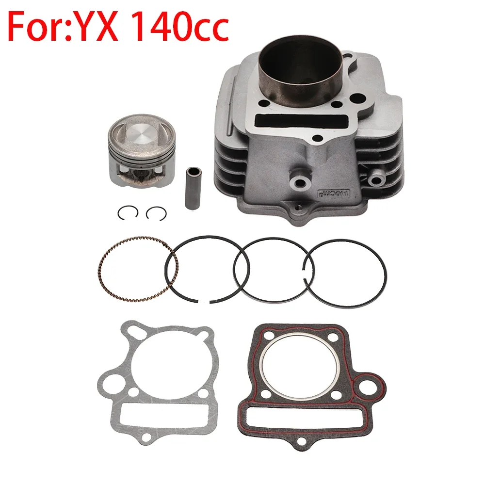 Kit de Cilindro de Motor Completo YX 140CC con Pistón de 56 mm y Junta para YINXIANG YX140 1P56FMJ PIT PRO M2R LMX WPB Pit Dirt Bike