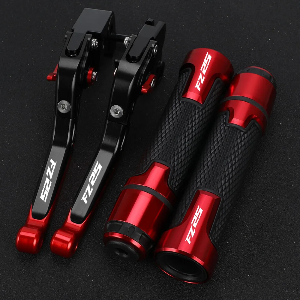 For YAMAHA FZ-25 FZ25 FZ 25 2017-2023 Motorcycle Extendable Brake Clutch Levers Handlebar Handle Grips Ends Slider Accessories