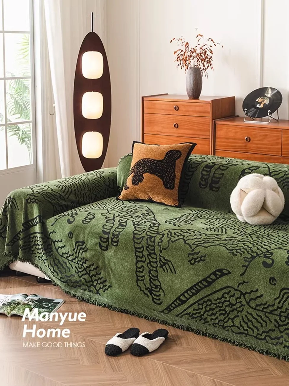 

Antique Style Luxury Sofa Cover Fabric Fashionable Simple Light Decorative Towel Anti Cat Scratch