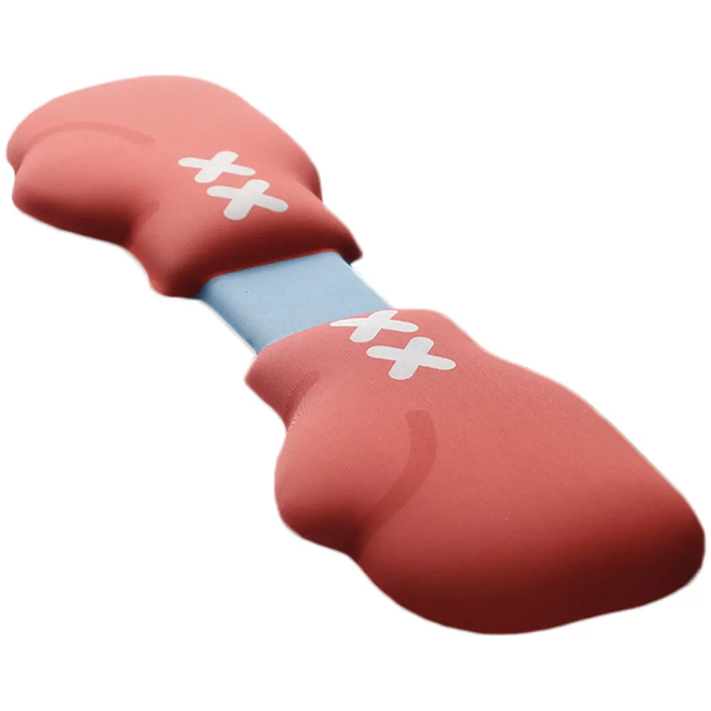 

Raised Ergonomic Wrist Rest Pad for Keyboard and Mouse Soft Memory Foam Mousepad with Wrist Support for Computer Desk Work