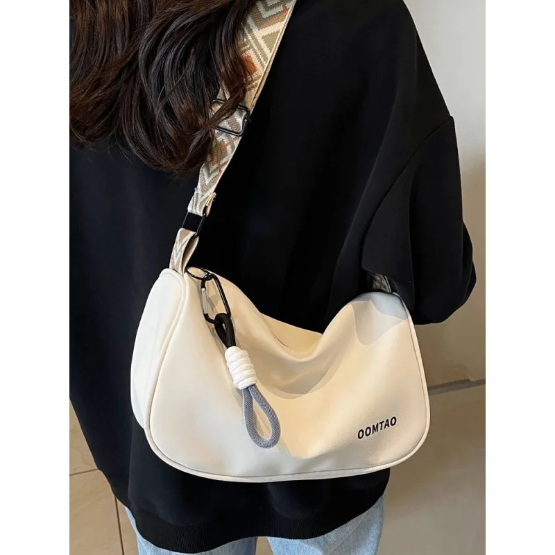 

Women's Commuter Crossbody Bag - 2025 New Casual Wide Strap Niche Fashion Minimalist Versatile Bag