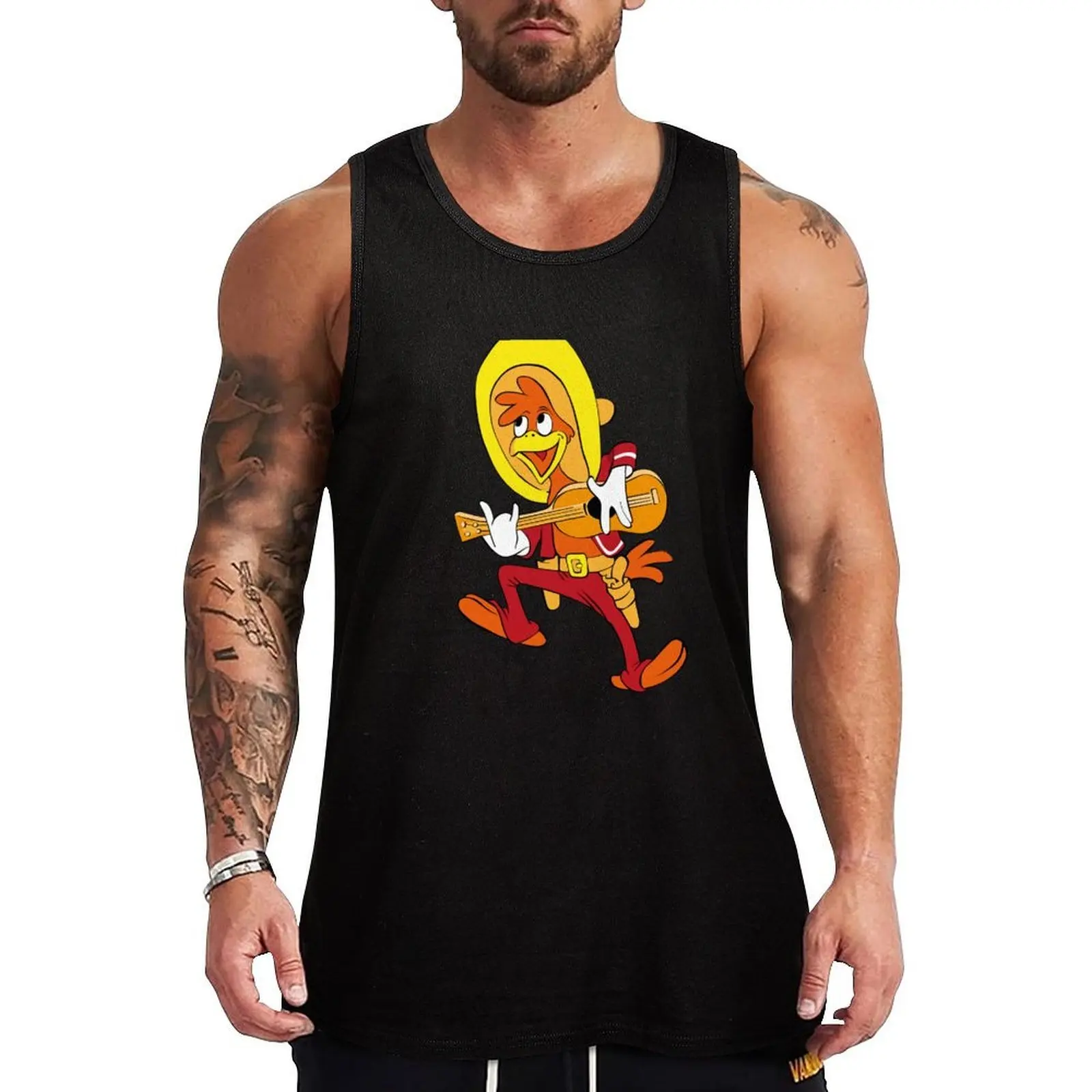 Camiseta sin mangas Panchito, camiseta sin mangas informal y holgada para la playa de verano