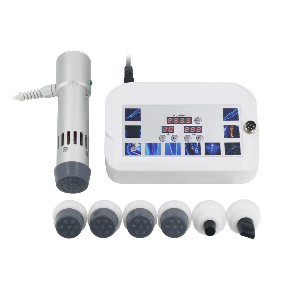 300MJ Shockwaveเครื่องบําบัดสําหรับED Treatmentบรรเทาไหล่และคอปวดไคโรแพรคติกแก้ไขปืน 2025 2 In 1 นวด