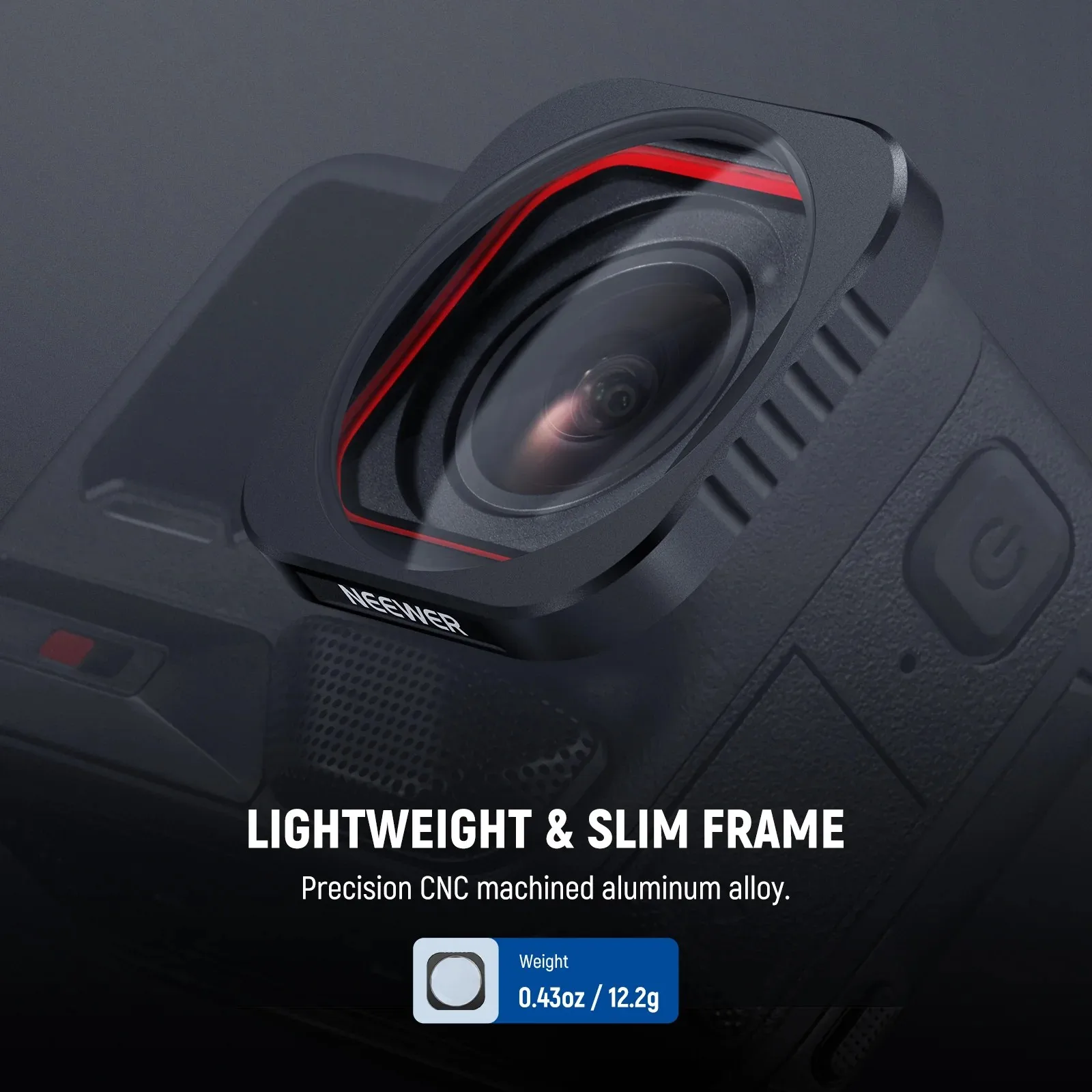 Obiektyw makro NEEWER FL-C40 10X do Insta360 Ace Pro/Ace Pro 2 — zdjęcie produktu 4