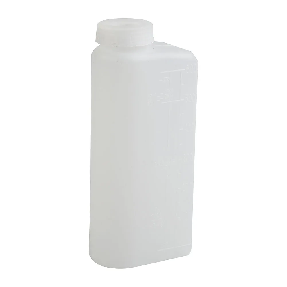 600ML 2-Stroke Oil Petrol Fuel Mixing Bottle Container For Chainsaw 20:1 25:1 Strimmers Fuel Bottle Chainsaw Tools Parts