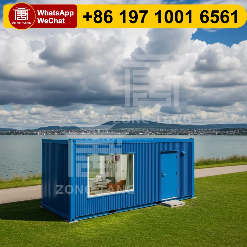 

Safe Prefab Houses Multi Layer Flat Pack House Guard House High Quality Shipping Container Homes For Sale Fireproof Convenient