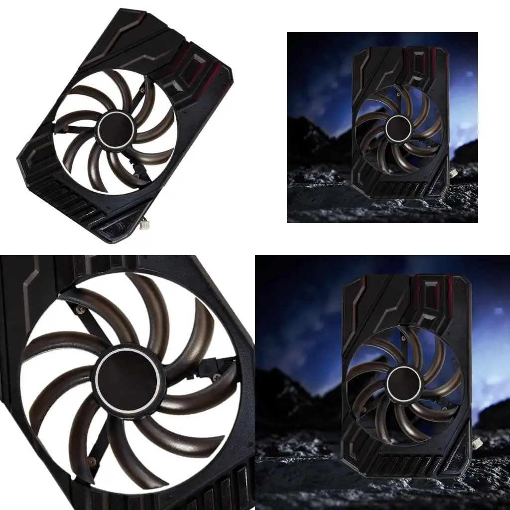 

900F GA91S2U 12 В 0,45 А 4-контактный охлаждающий вентилятор для Gainward GTX1660 1660S 1660TI Замена вентилятора