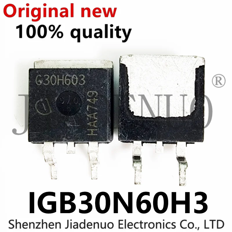 (2-5pcs)100% New IGB30N60H3 G30H603 TO-263 30A 600V chipset