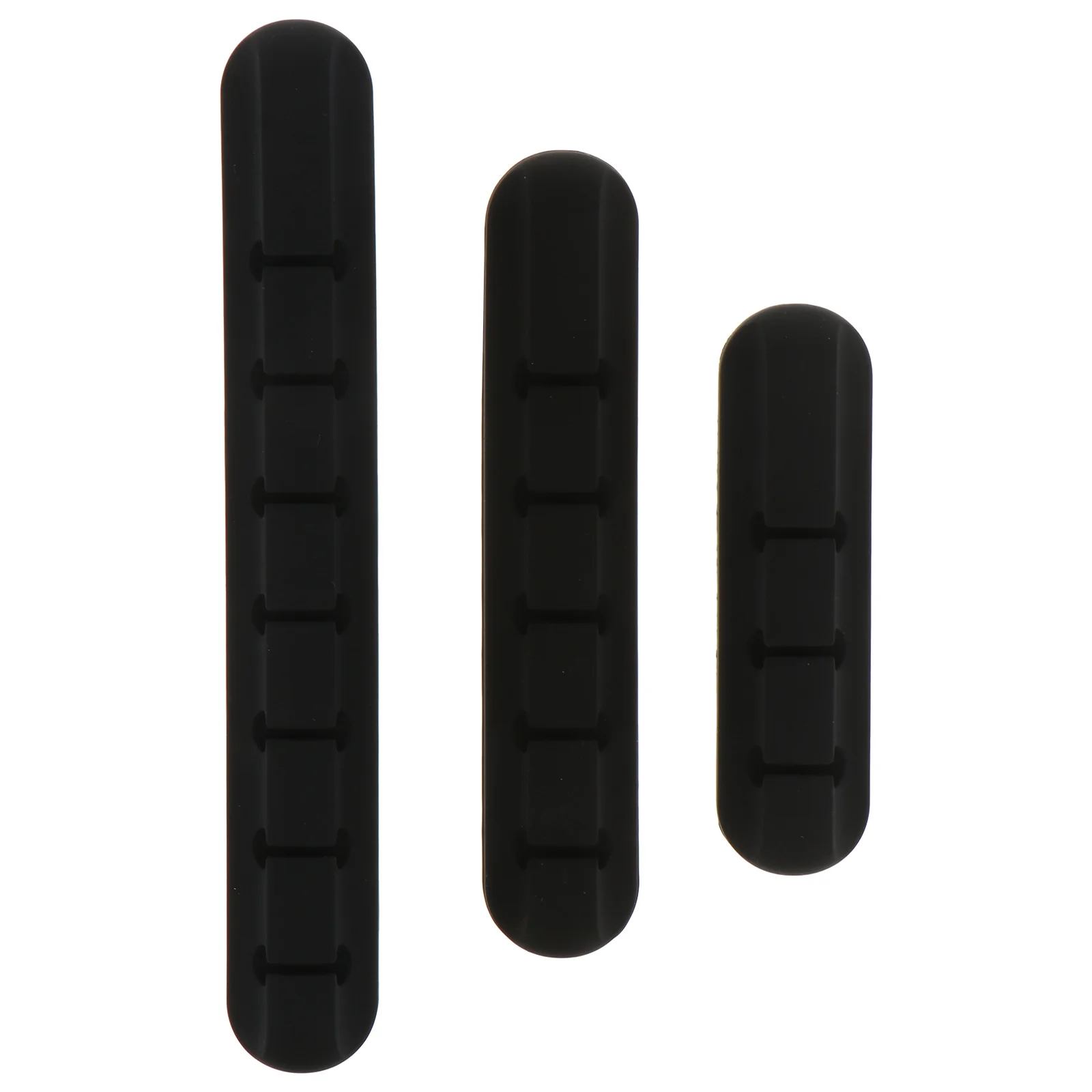 

3Pcs Creative Design Cable Organizer Self-Adhesive Cord Clips Strong Adhesiveness for Wall Desktop Bedside Table