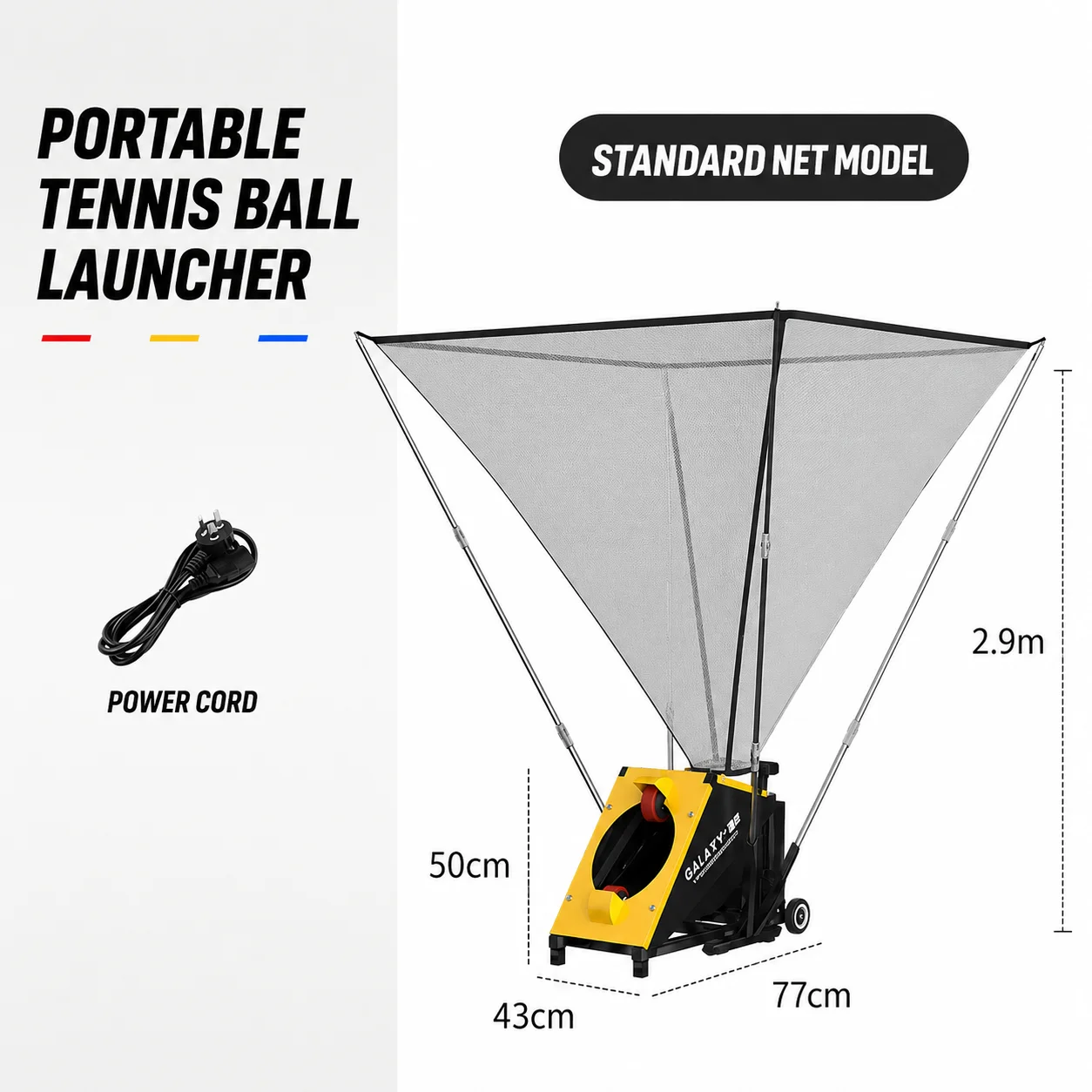 Basketball Rebounder Return Net Durable Shot Training Equipment