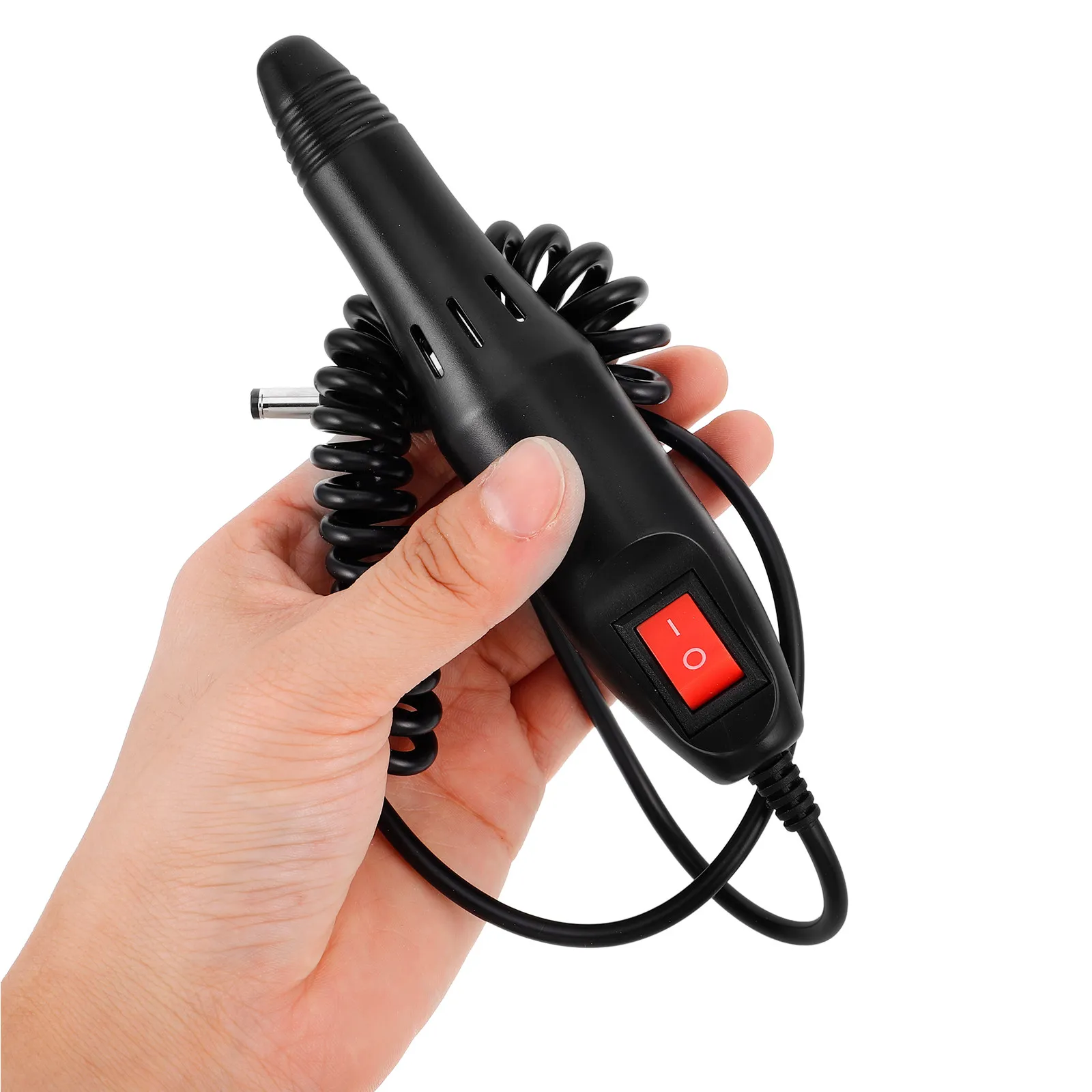 Metal Nail Drill Handpiece Replacement Handle for Electric Nail File Polishing Machine Versatile Tool for Manicure Pedicure