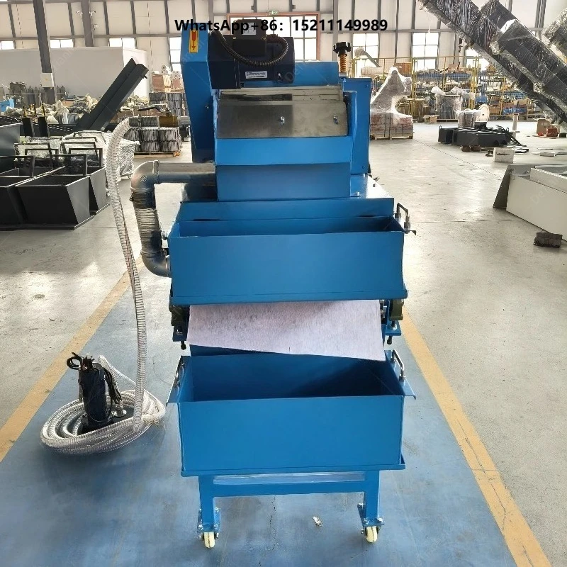 High Efficiency Stainless Steel Industrial Drum Paper Filter Machine Processing Center Water Tank Coolant Impurities Magnetic