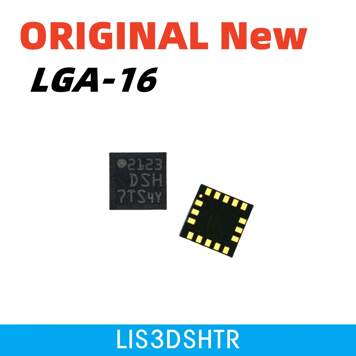 

(5-100PCS) LIS3DSHTR LGA-16 MEMS Motion Sensor FIFO Buffer High Resolution Consumer Electronics Original IC