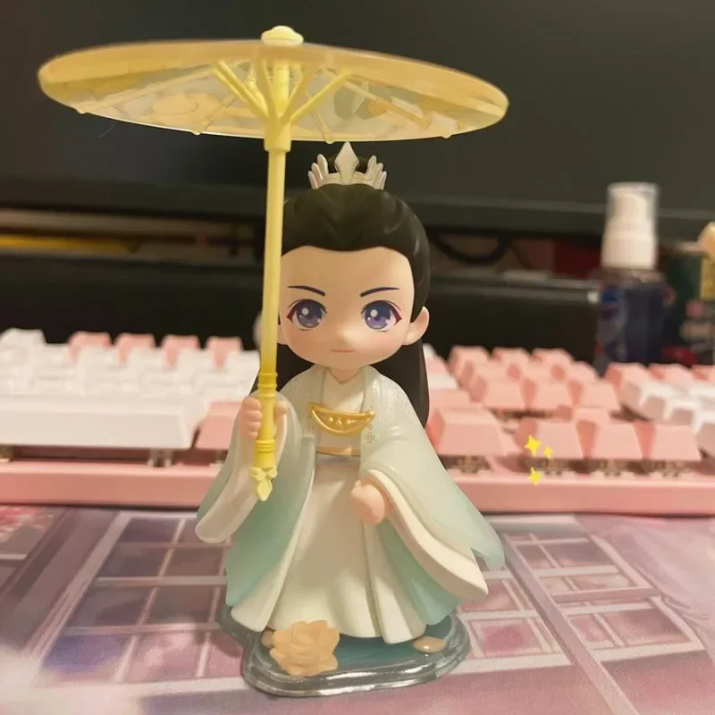 Yu Gu Yao Action Figure Shi Ying Zhu Yan น่ารักตุ๊กตารุ่น Q Pvc ตุ๊กตายืนของเล่นตกแต่งโต๊ะของขวัญวันเกิด