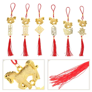 Lot De 6 Enveloppes Rouges Porte-bonheur Pour Le Nouvel An Chinois 2026