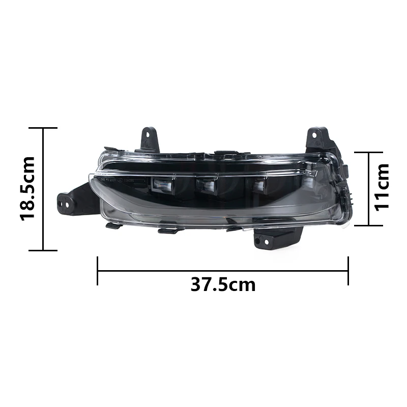 لينكولن كورسير 2020-2024 LED أضواء الضباب الأمامية DRL الضباب مصباح بدوره مصباح إشارة المصابيح الأمامية LJ7Z-15201-B LJ7Z-15200-B #2
