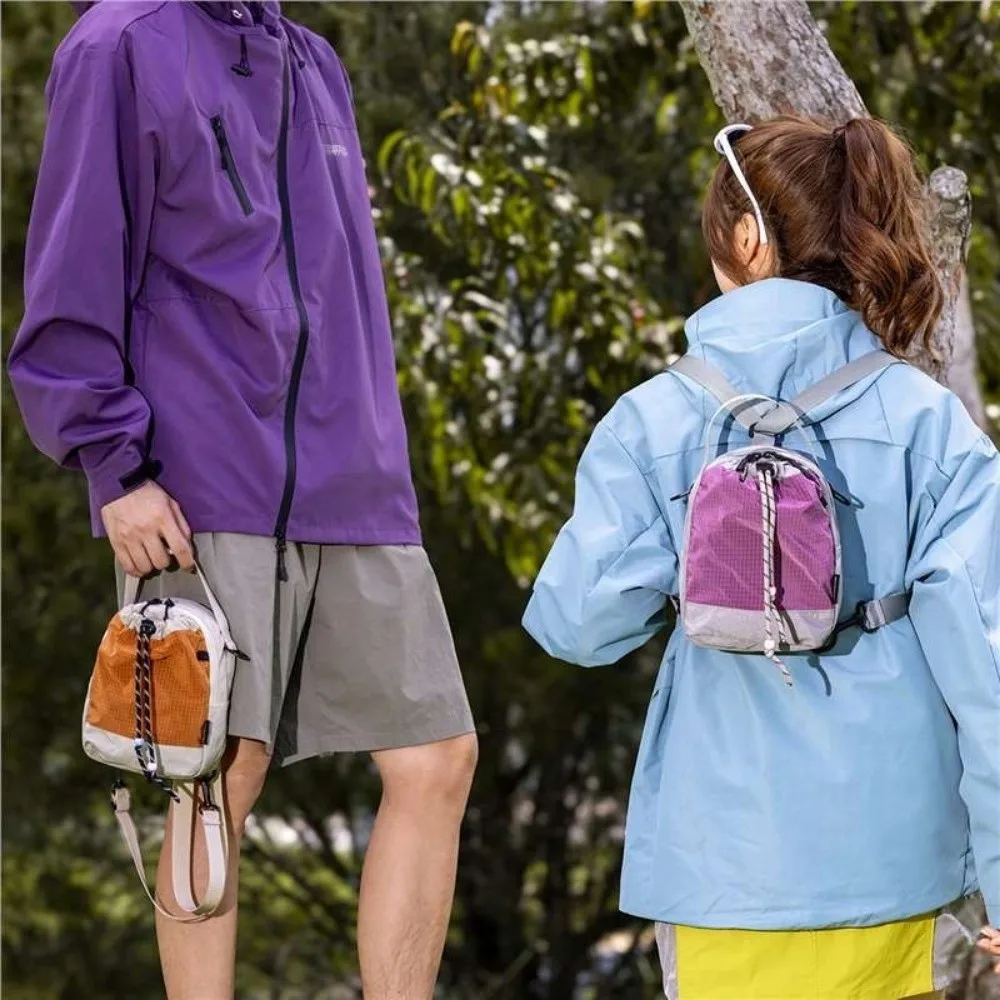 

Large Capacity Water Bottle Carrier Bag Waterproof Multi-Functional Mobile Phone Bag Lightweight Korean Style