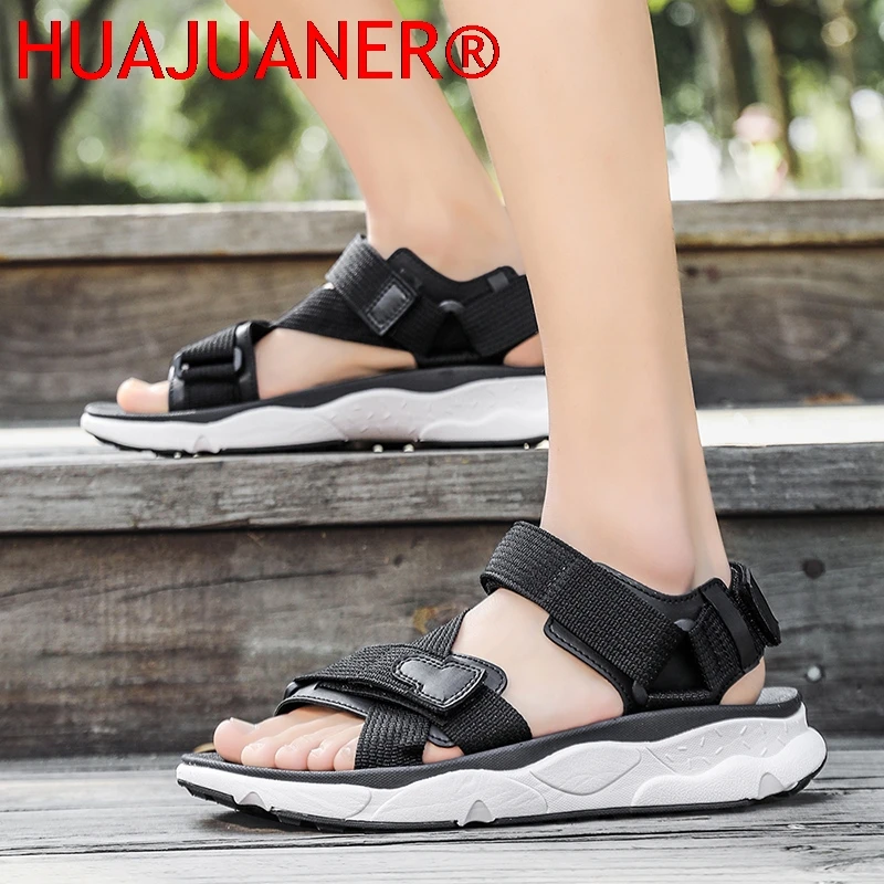 Summer Platform Hiking Sandals Men Brown Outdoor Beach Sandals Woman 2026 Original Luxury Designer Sandals Man Sandalias Hombre