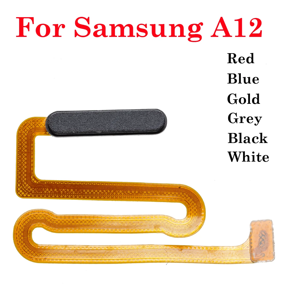 1pcs Power Button Switch On Off Button Key Flex Cable For Samsung Galaxy A12 Replacement Parts