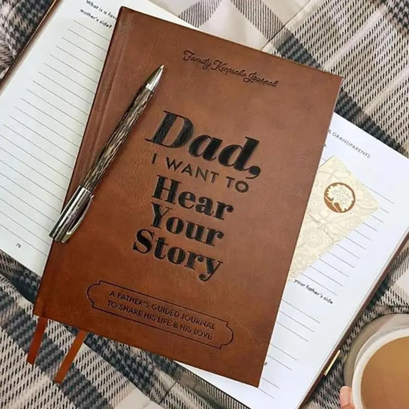 Dad I Want To Hear Your Story Journal A Father's Guided Journal Multipurpose Journal Book Portable Notebook School Parents