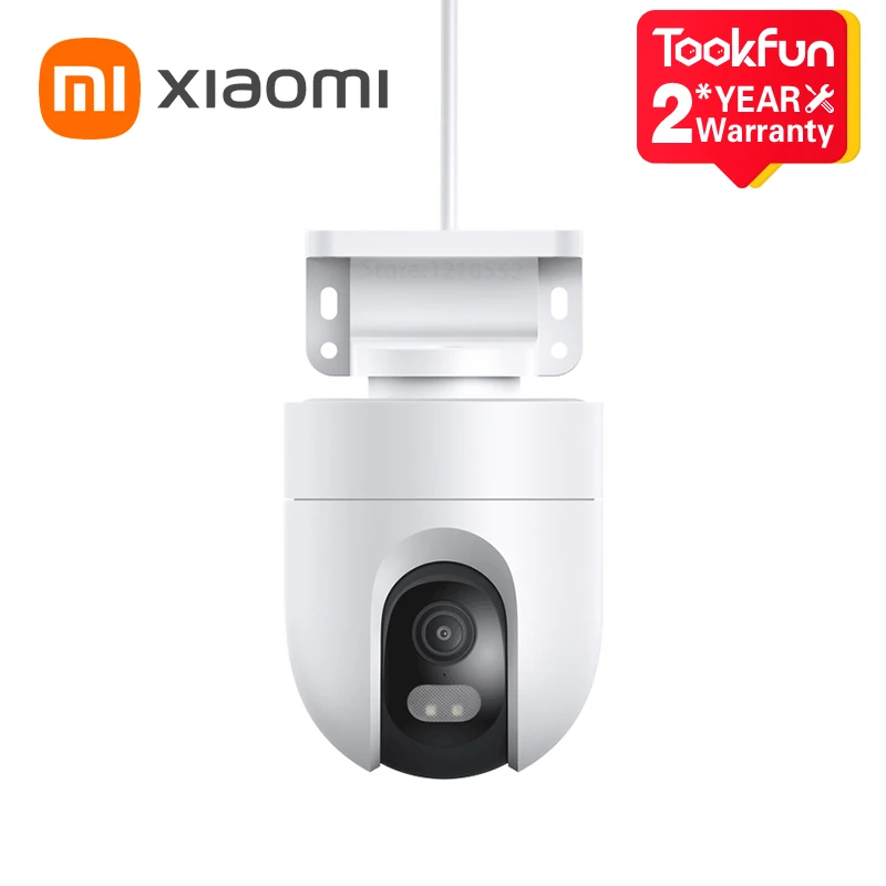 New Xiaomi Outdoor Camera CW400 Iptv 2.5K WiFi 4 Million Pixel IP66 Smart Home Full Colour Night Vision Sound And Light Warning