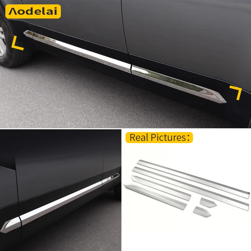 

For Land Rover Defender 110 20-25 stainless steel body sequins door anti-scratch trim strip exterior decoration accessories