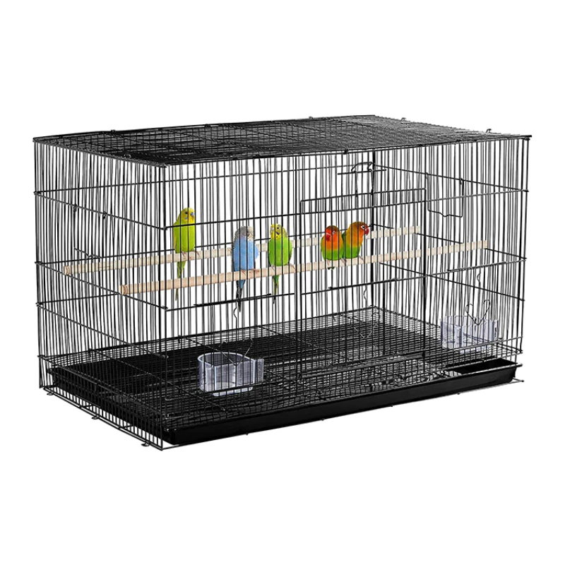 Breeding Flight Parakeet Bird Cage for Finches Budgies Cockatiels Conures Lovebirds Canaries Parrots With Slide Out Tray