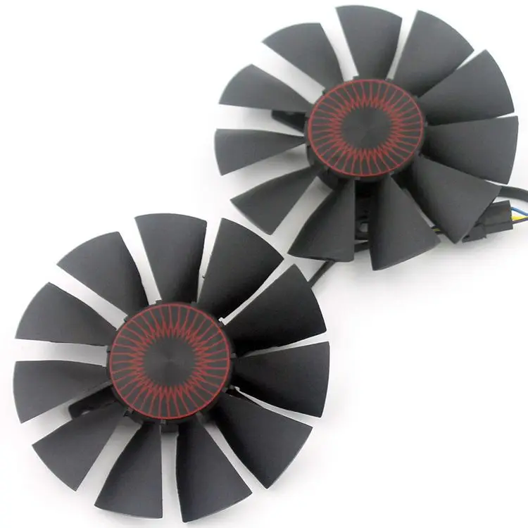 Ventola di raffreddamento originale per scheda video ASUS STRIX GTX 960 750TI R9 285 FD7010H12S T 128010 SH