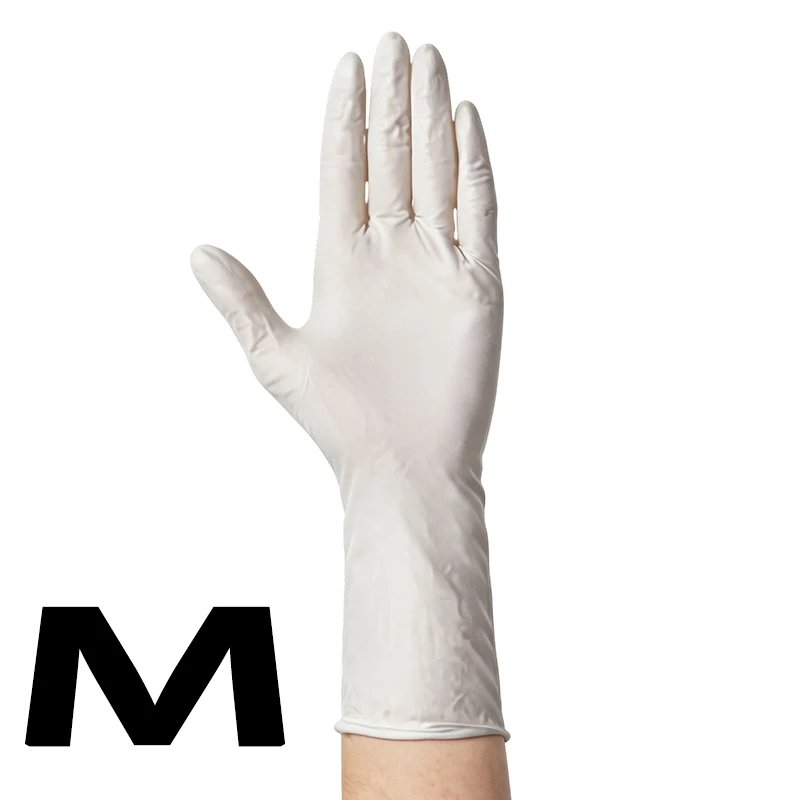 11,4-inch wegwerp nitrilhandschoenen, waterdicht en oliebestendig, perfect voor het afwassen en schoonmaken van de keuken.