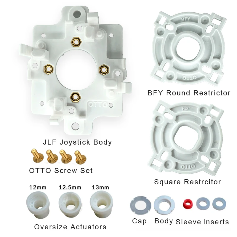 

Arcade OTTO DIY V2 Korean Style Kit for Sanwa JLF and Hori Hayabusa Upgrade Kits for Sanwa JLF-TP-8YT JoystickHayabusa Joystick