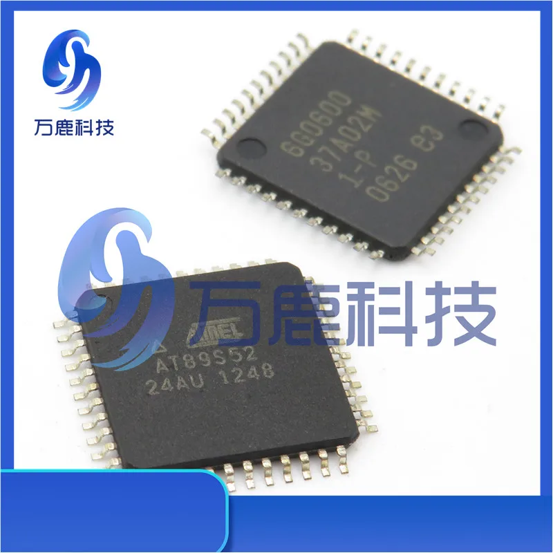 At89S52-24Au Mcu 8-Bit 8051 Cisc 8Kb Flash 5V 44-Pin Tqfp Tray