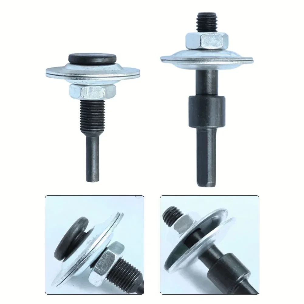 Drill Arbor Adapter 6mm Round Shank 10mm Triangular Shank Electric Drill Tool Angle Grinder Conversion Adapter Tool