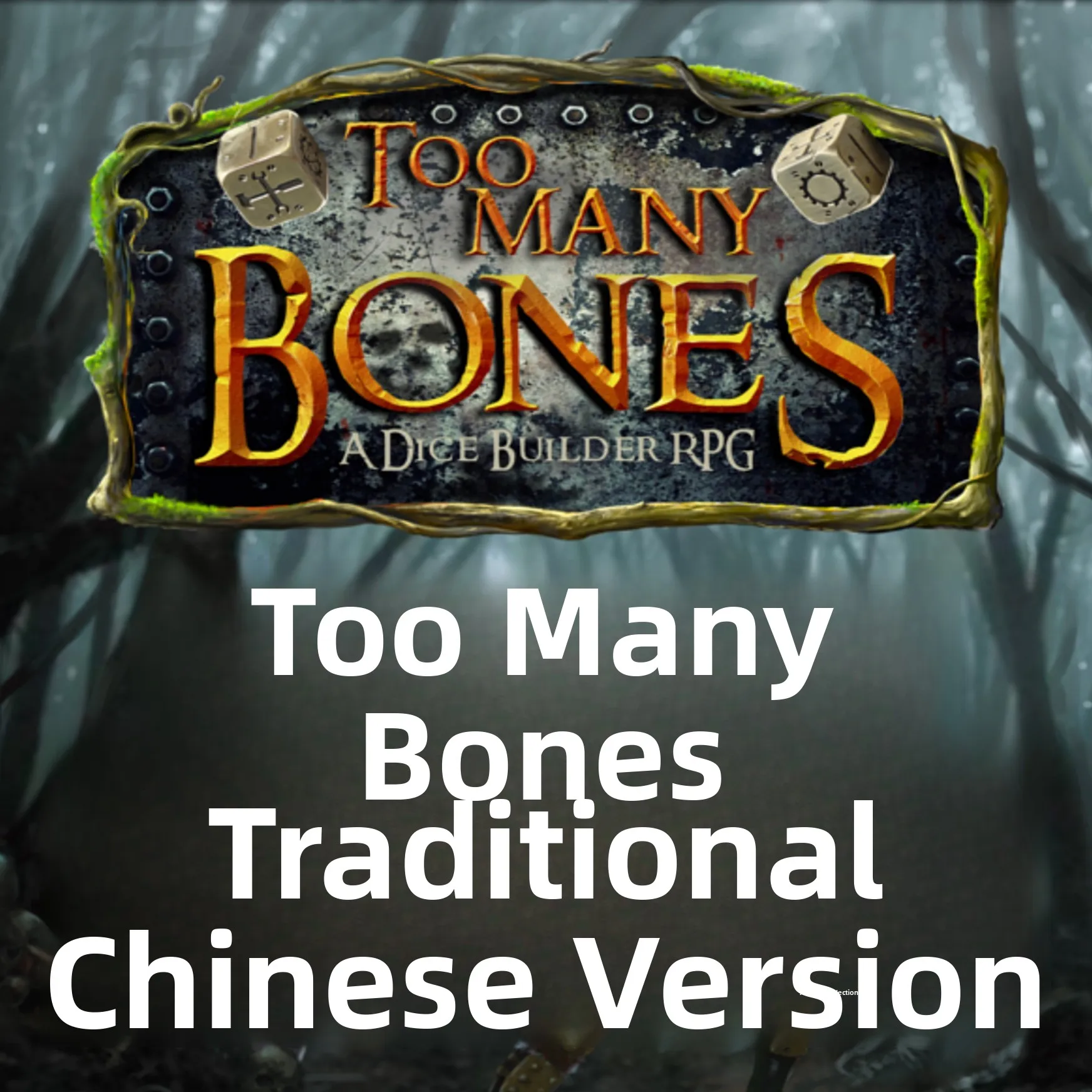 American Style Dice Battle Upgrade Game Single Player Board Game Endless Skeleton Danger Zone TooManyBones Expert Complexity