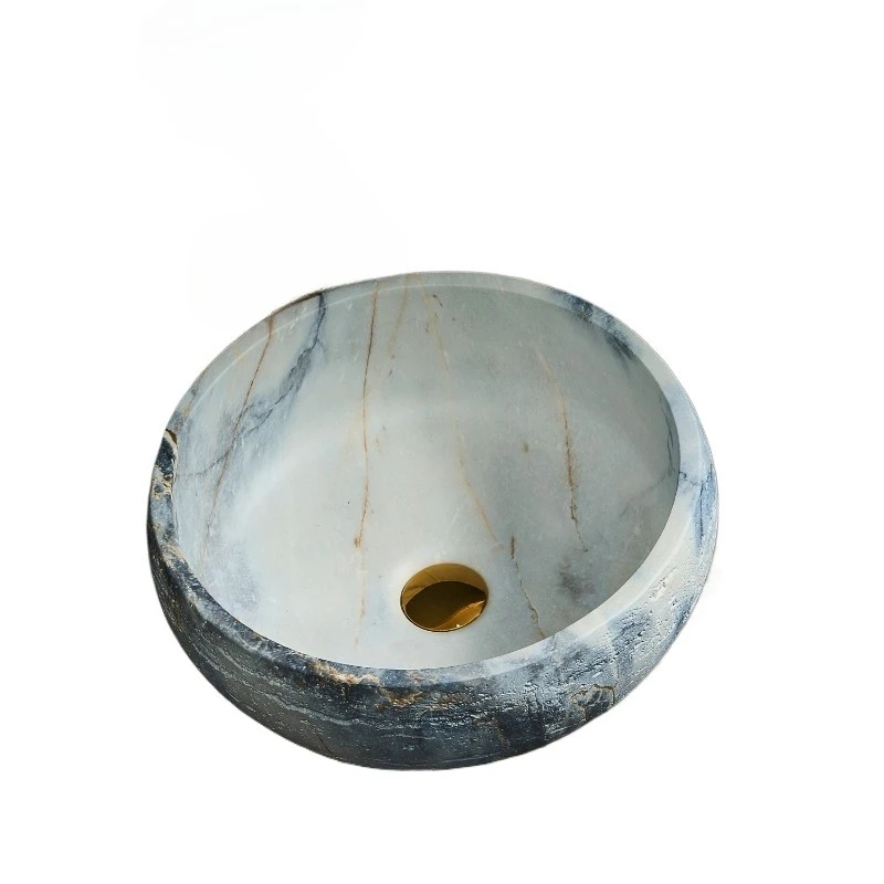 

Luxury stone platform basin hotel B & B washbasin art advanced basin