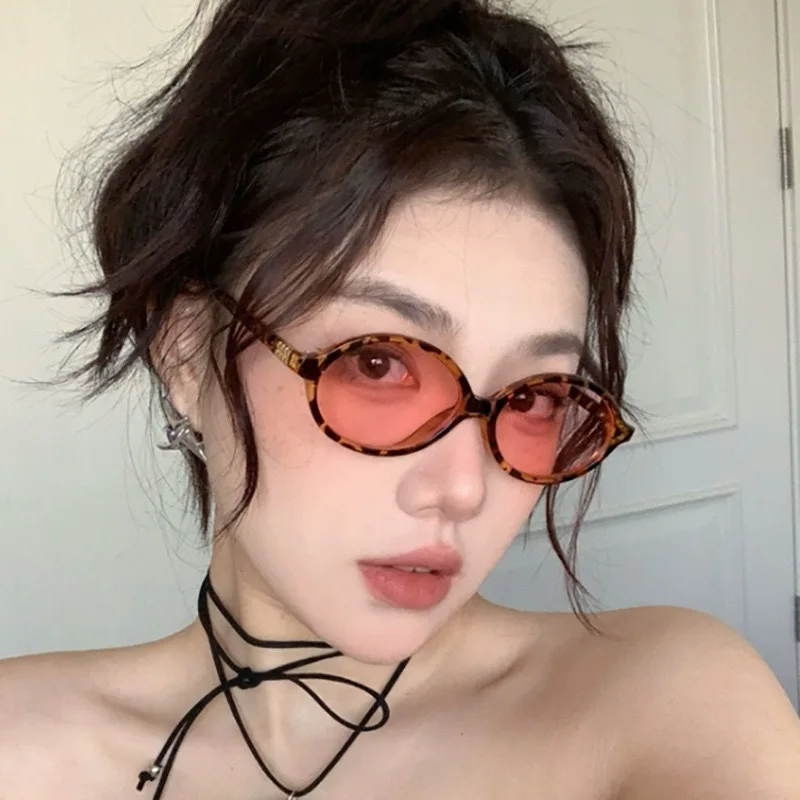 Neue Rahmen Ovale Form Sonnenbrille Klassische männer Vintage Sonnenbrille Frauen Outdoor Freizeit Brillen UV400 Gläser Shades