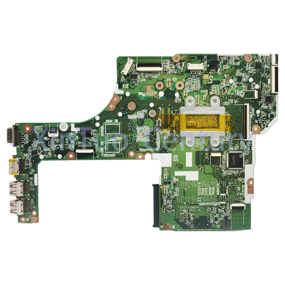 Imagem -02 - Placa-mãe Portátil para hp Probook Da0x63mb6h1 450 g3 470 g3 4405u i3 i5 i7 Cpu da 6ª Geração 830930601 837802-601 100 Testado