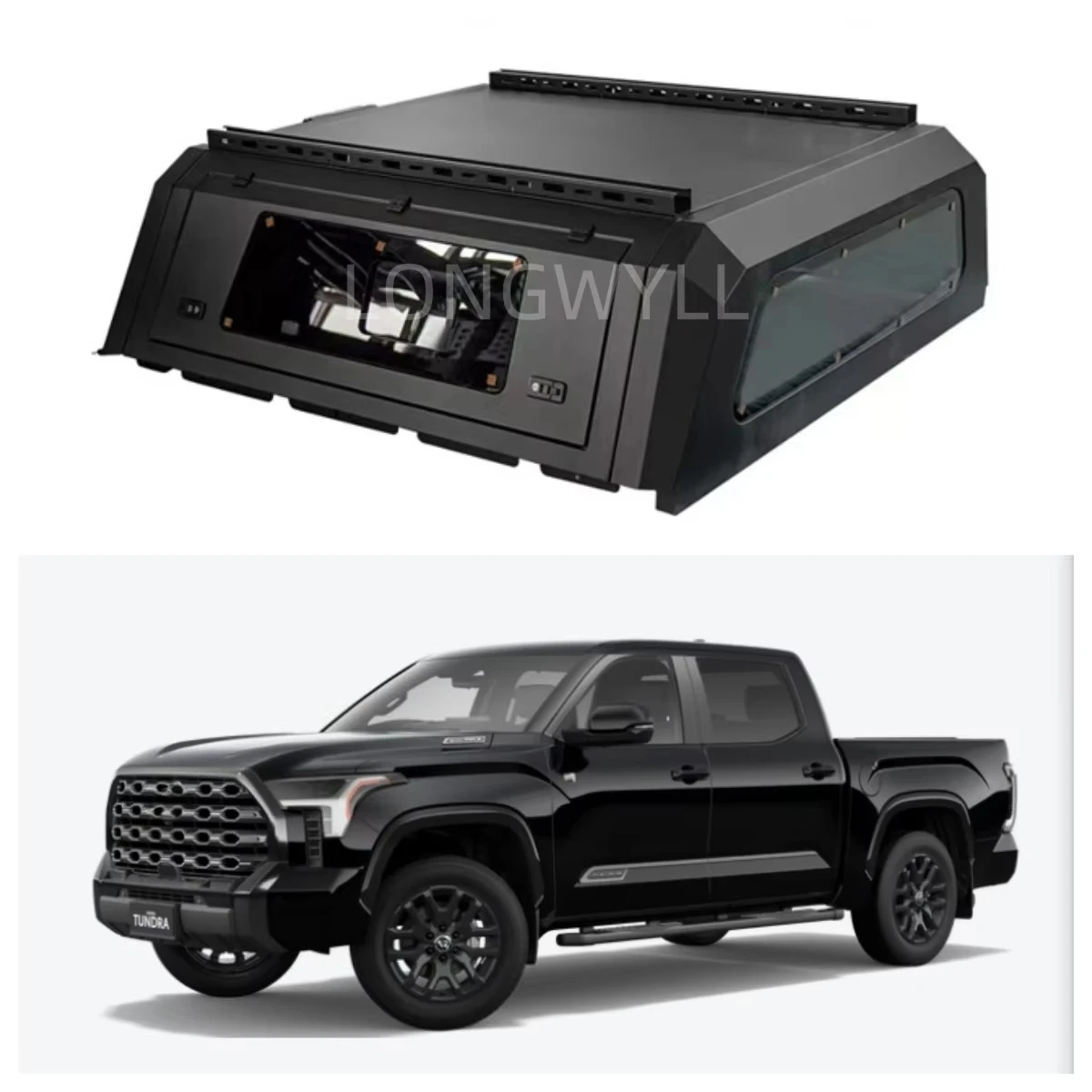 

Factory Custom-fit Roll-Up Waterproof Anti-Theft Aluminum Alloy Tonneau Cover for Hilux Tundra Pickup Truck Bed Truck Bed Cover